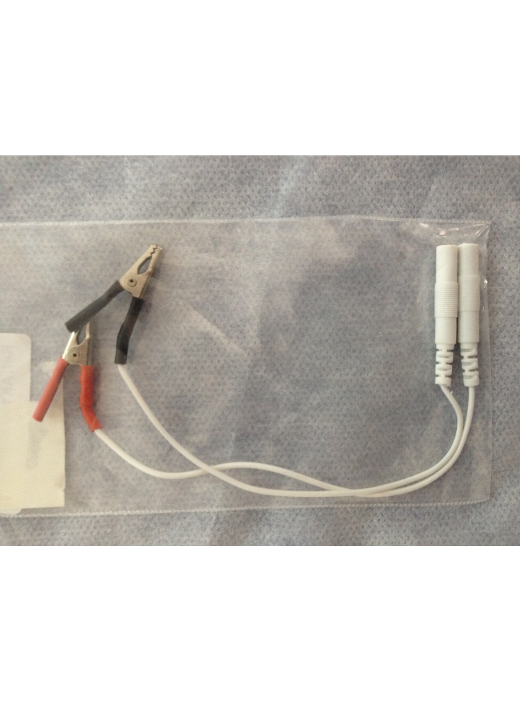 Cables cocodrilo (par) Fisioportunity: Tu online