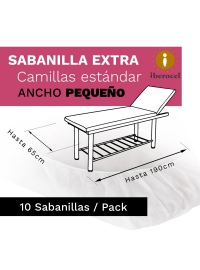 Sabanilla Ajustable IBEROCEL Blanca Pequeña