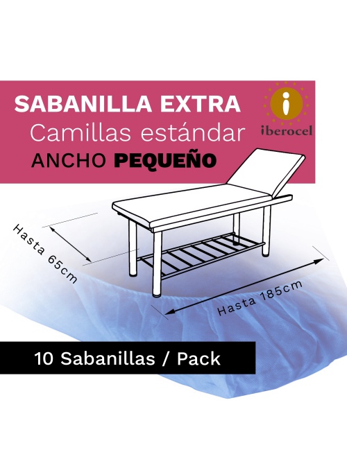 Sabanillas ajustables EXTRA IBEROCEL Pequeñas azul oscuro (10 unds)