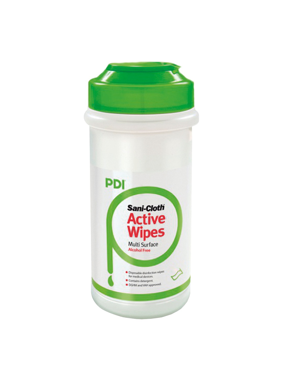 Sani-Cloth® Active Wipes Toallitas desinfectantes sin alcohol (200uds)