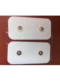 Electrodos SNAP 5 x 10 cms- doble salida (2uds)