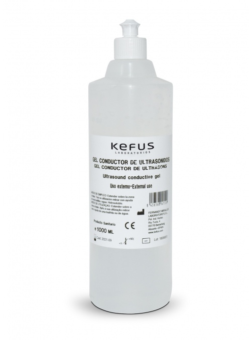 Gel de Ultrasonidos 5L Kefus (bolsa flexible transparente)