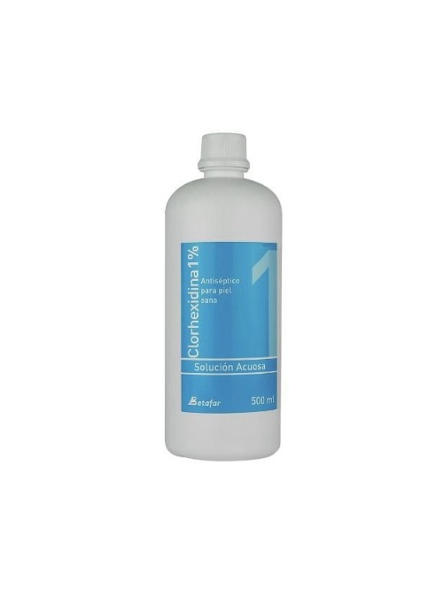 Clorhexidina 1% acuosa 500ml con tapón