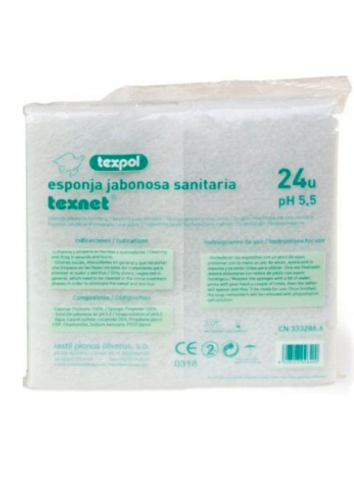 Esponja Jabonosa (Bolsa 24 uds)